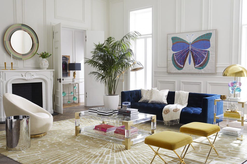 Jonathan Adler Takes You On A Tour Of His NY Apartment Cityline   HO19 Baxter Navy 1024x683 