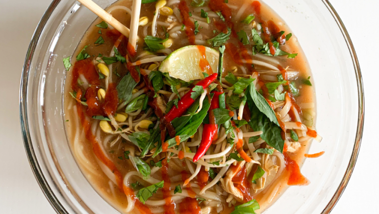 Homemade chicken pho - Cityline